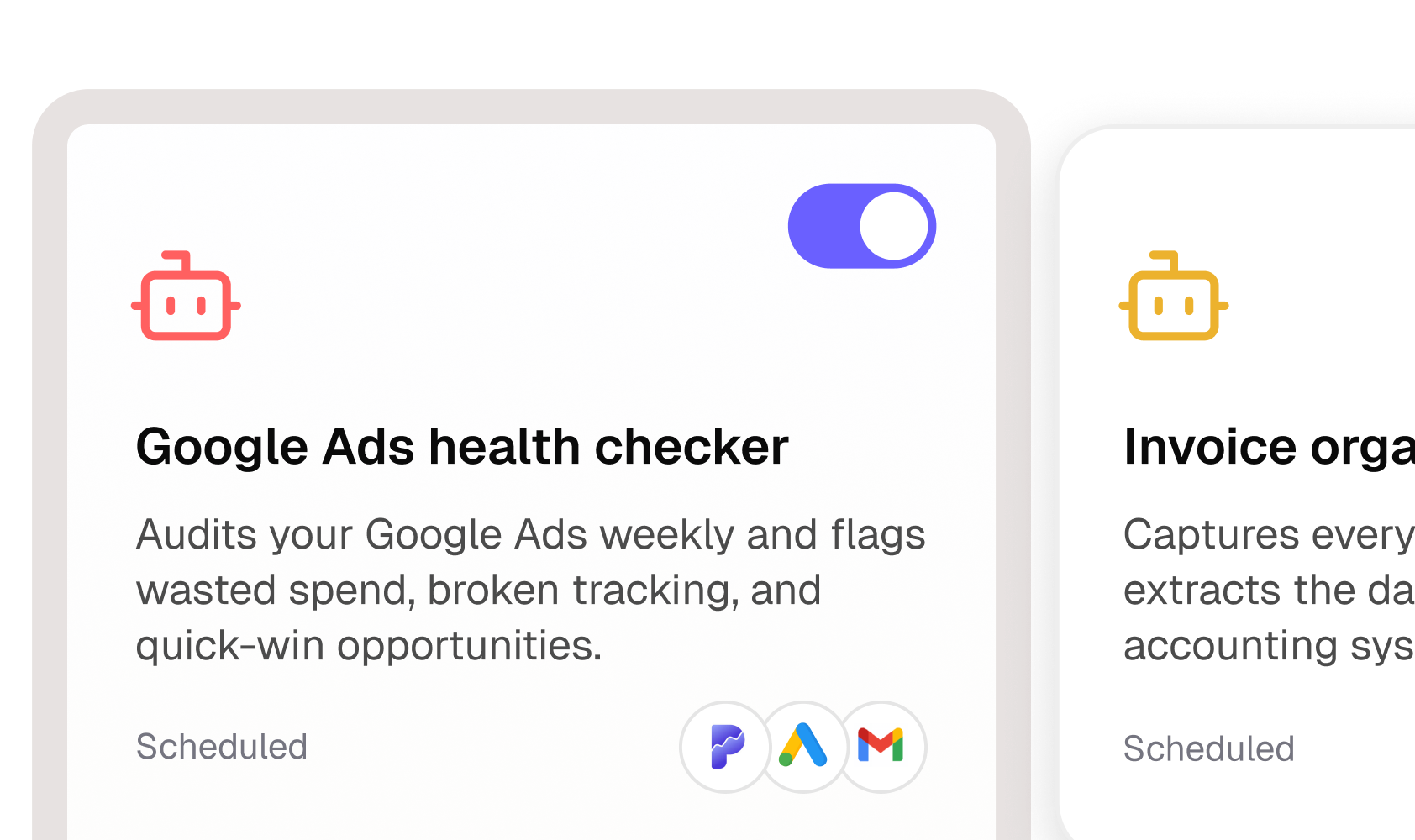 AI agent taking actions across connected tools