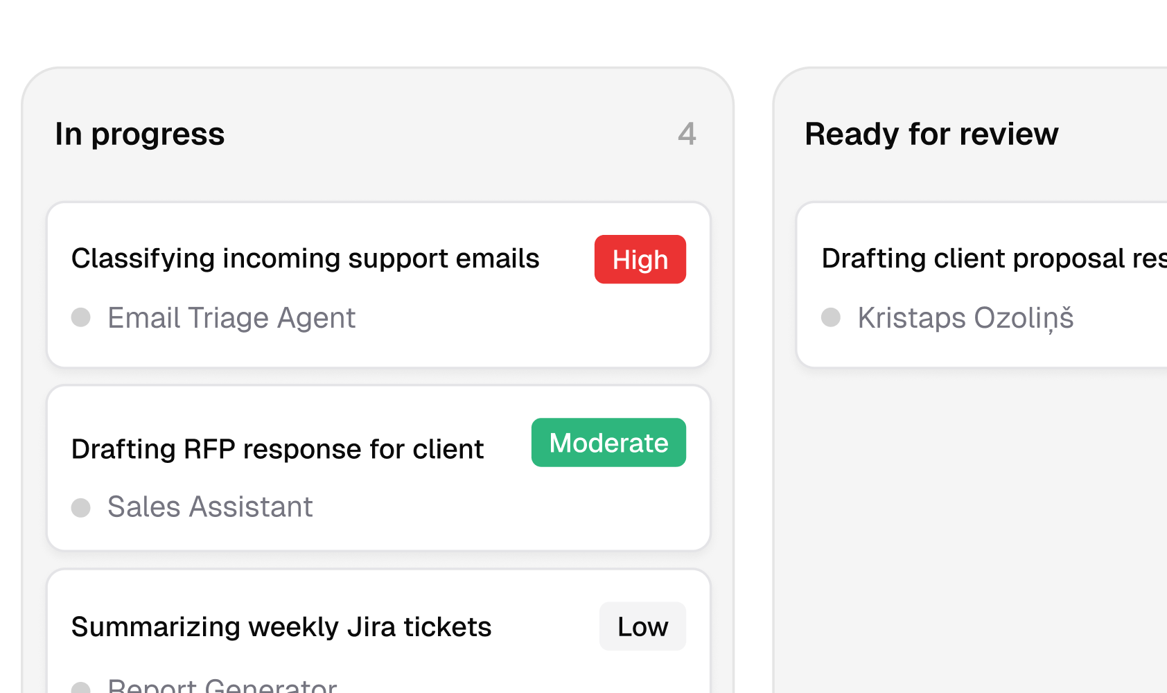 AI workflow running on a schedule